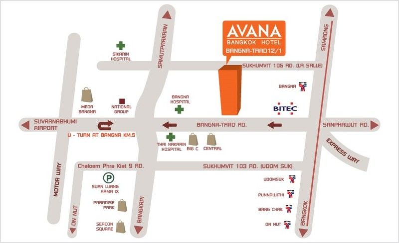 A2 Hotel Bangkok Kültér fotó